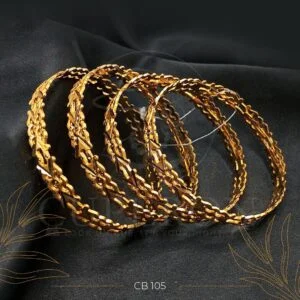 Gold plated bangles - CB 105
